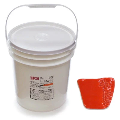 BRIGHT ORANGE GLOSS GLAZE - Image 5