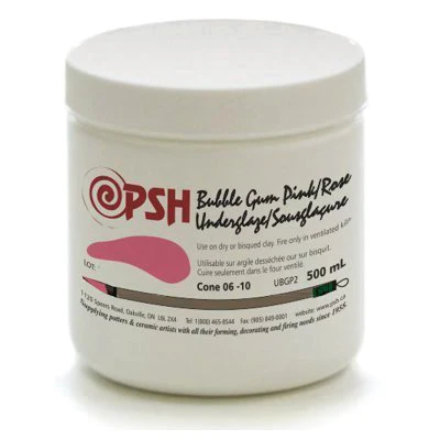 PSH BUBBLE GUM PINK UNDERGLAZE - Image 3