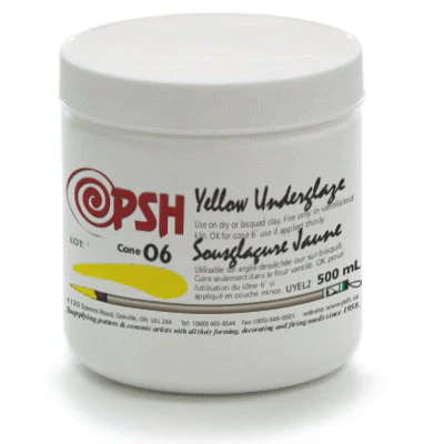 PSH YELLOW CONE 06 UNDERGLAZE - Image 3