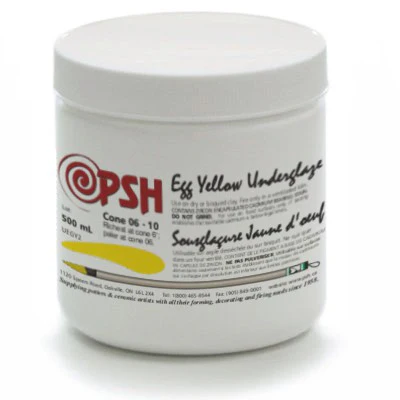 PSH EGG YELLOW UNDERGLAZE - Image 3
